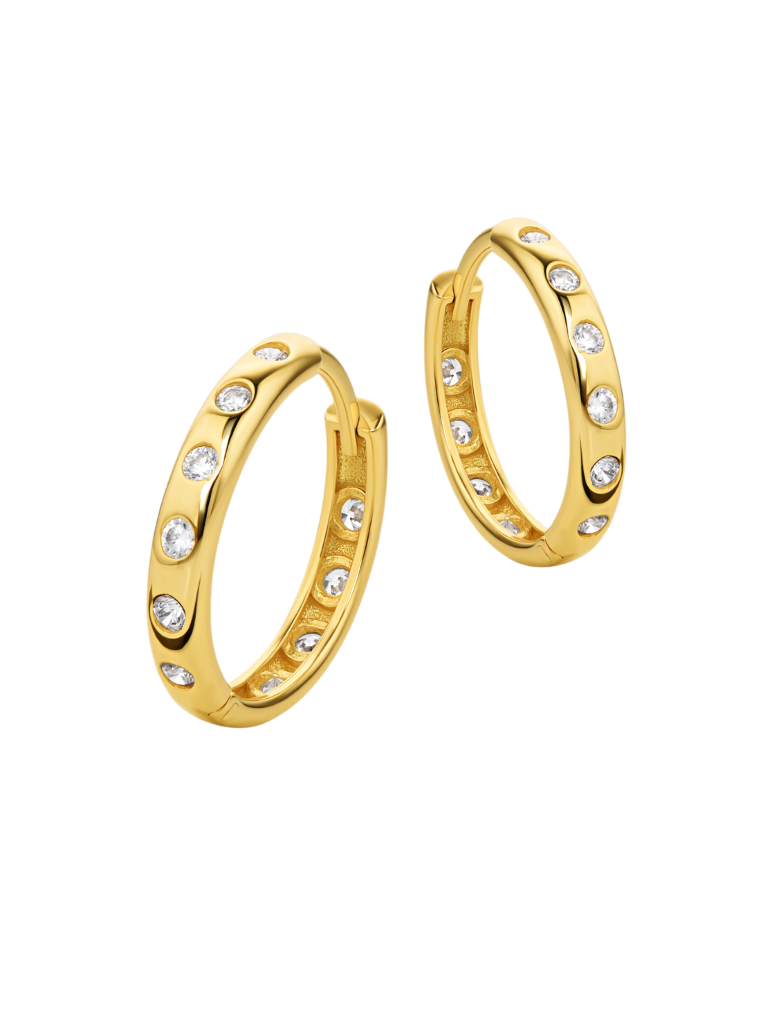 9kt Yellow Gold Hoop Earrings