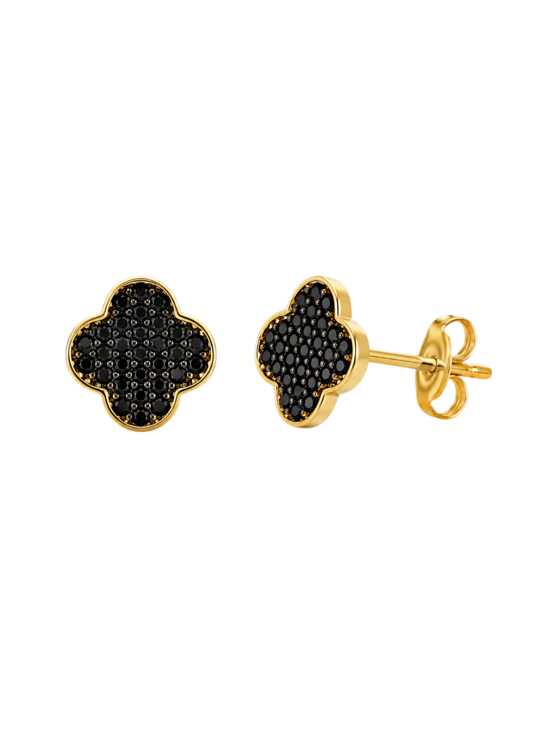 9kt Yellow Gold Stud Earrings