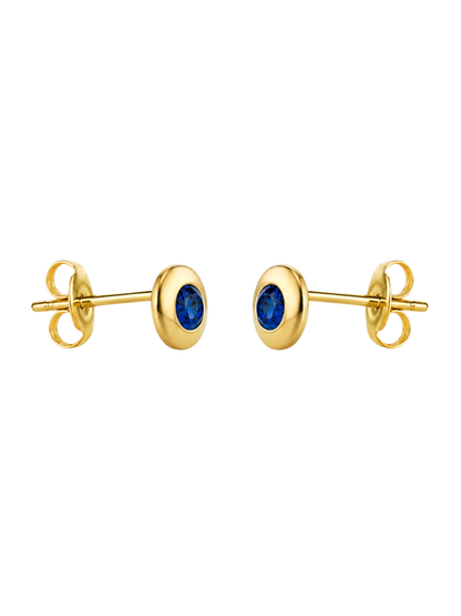 9kt Yellow Gold Stud Earrings