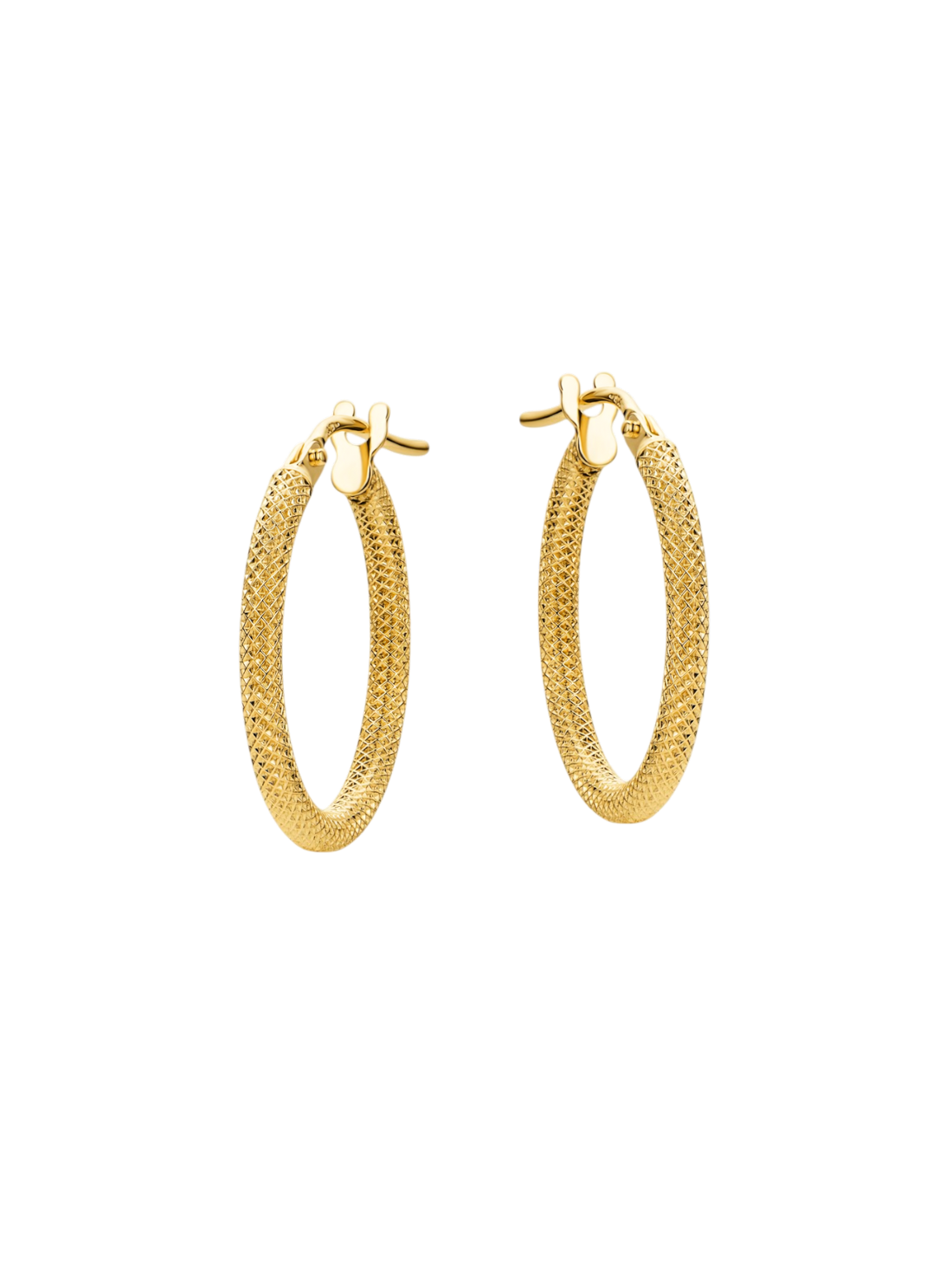9kt Yellow Gold Hoop Earrings