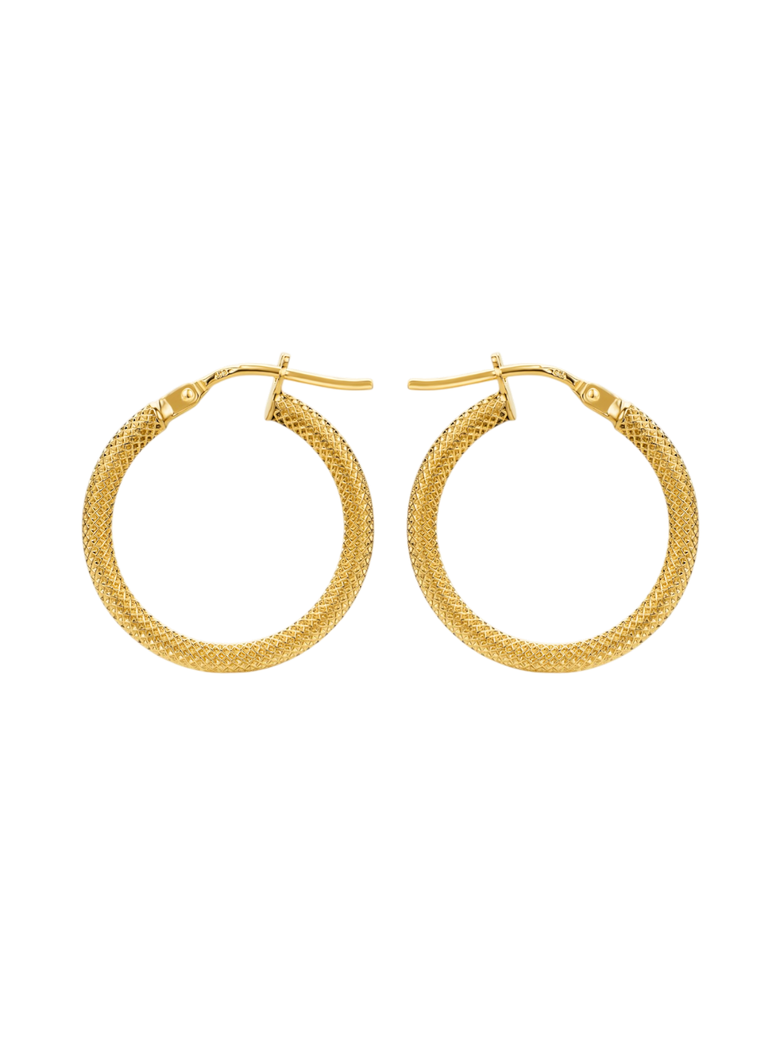 9kt Yellow Gold Hoop Earrings
