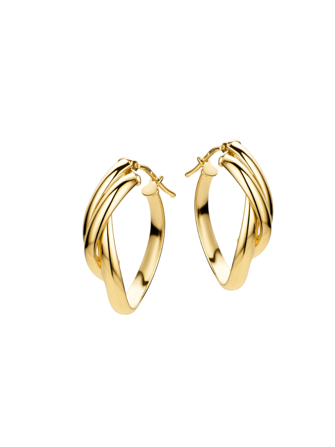 9kt Yellow Gold Hoop Earrings
