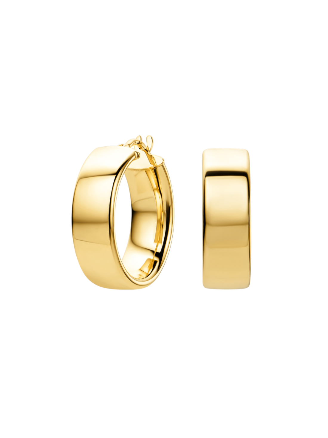 9kt Yellow Gold Hoop Earrings
