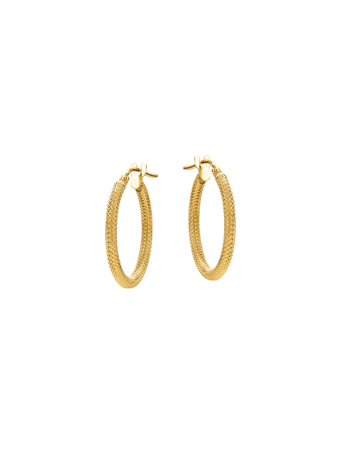 9kt Yellow Gold Hoop Earrings