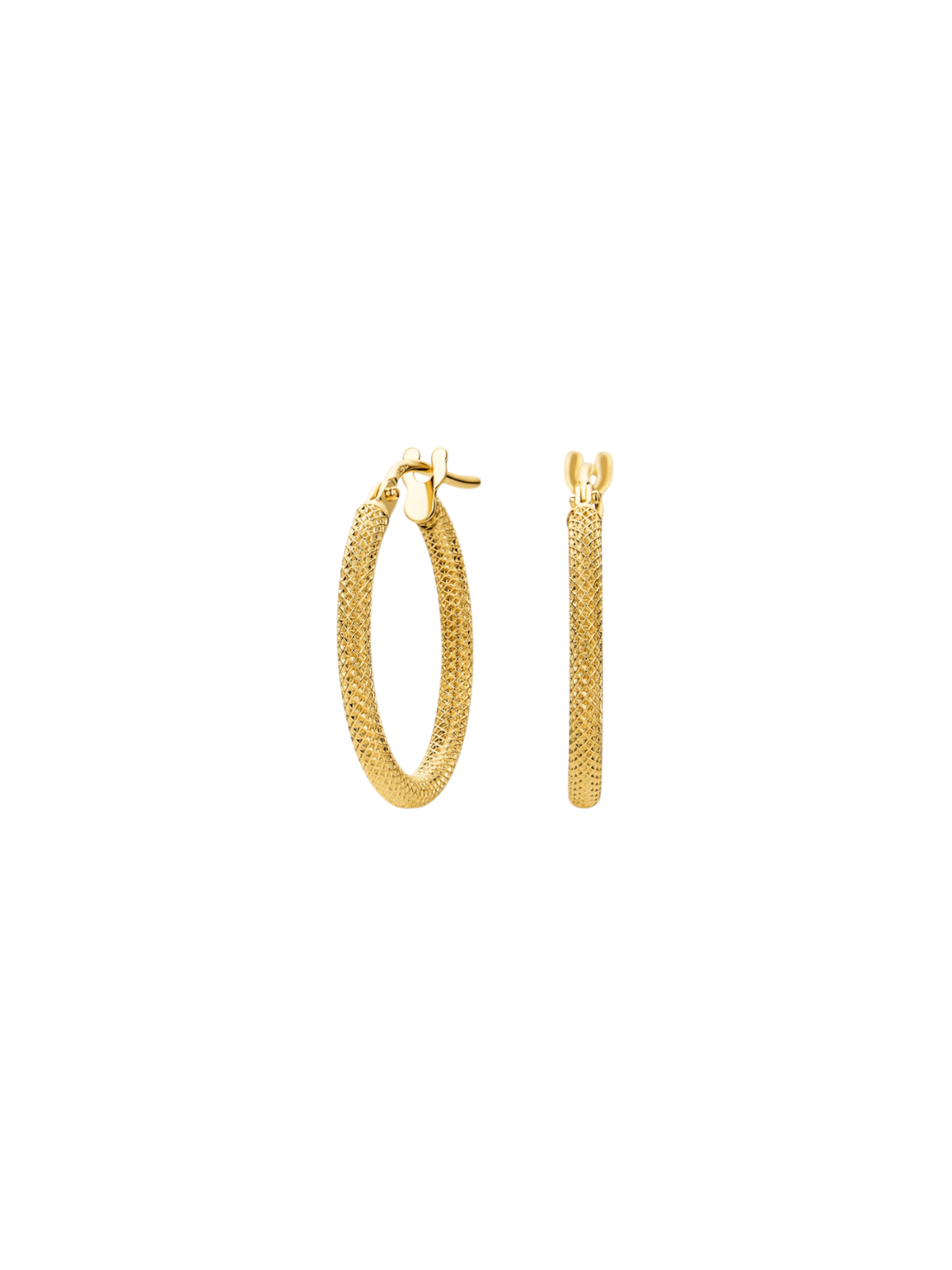 9kt Yellow Gold Hoop Earrings