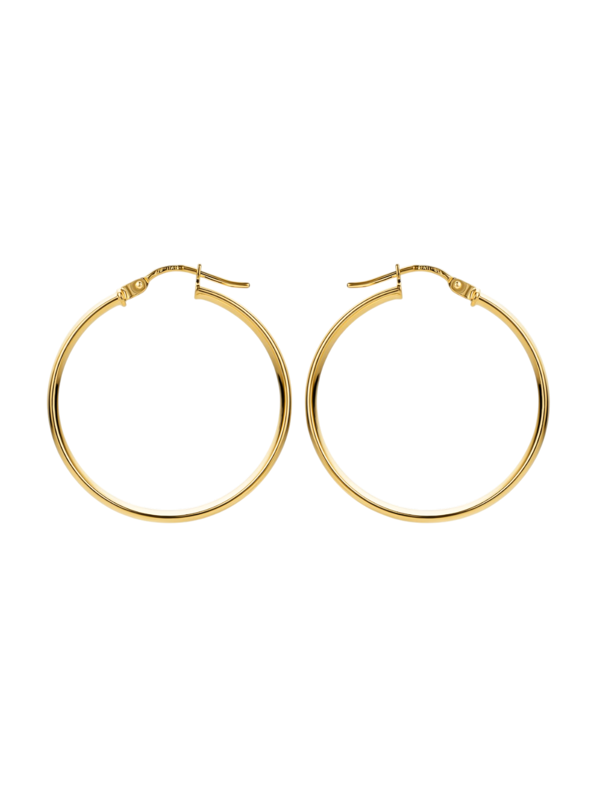 9kt Yellow Gold Hoop Earrings