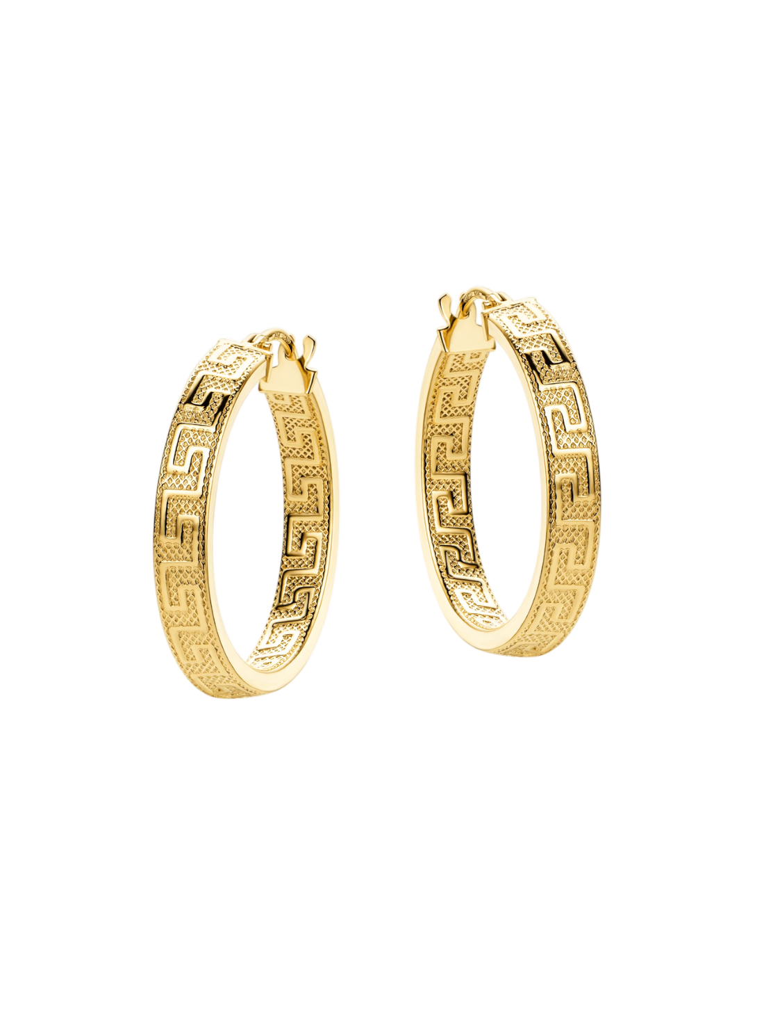 9kt Yellow Gold Hoop Earrings