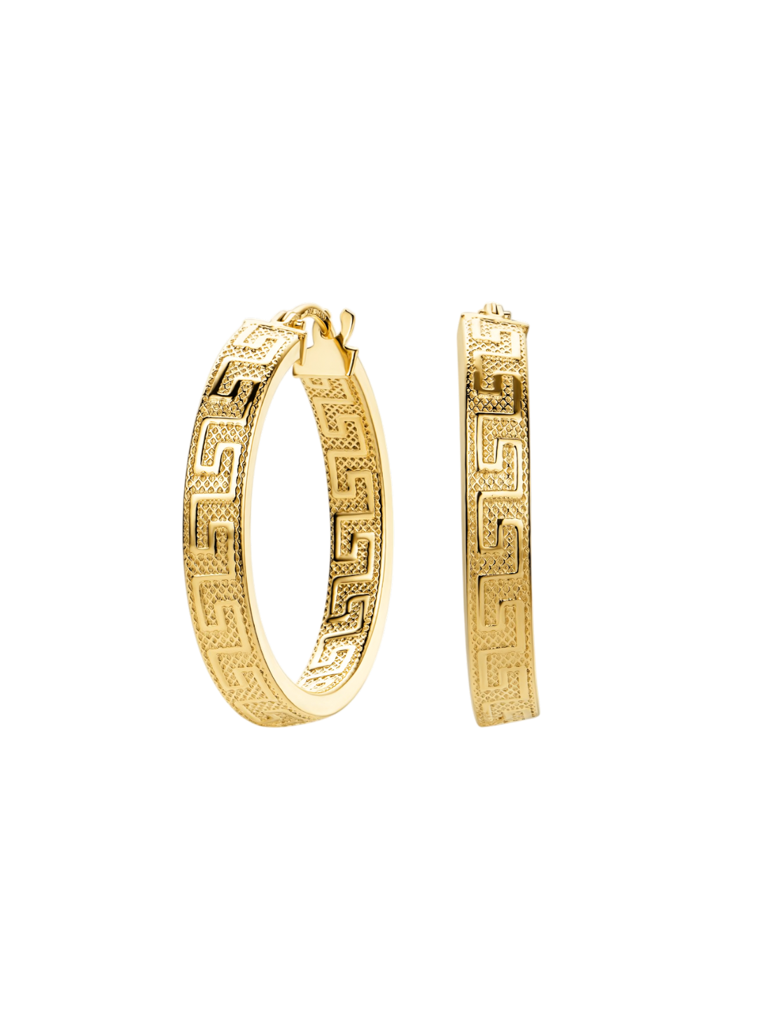 9kt Yellow Gold Hoop Earrings