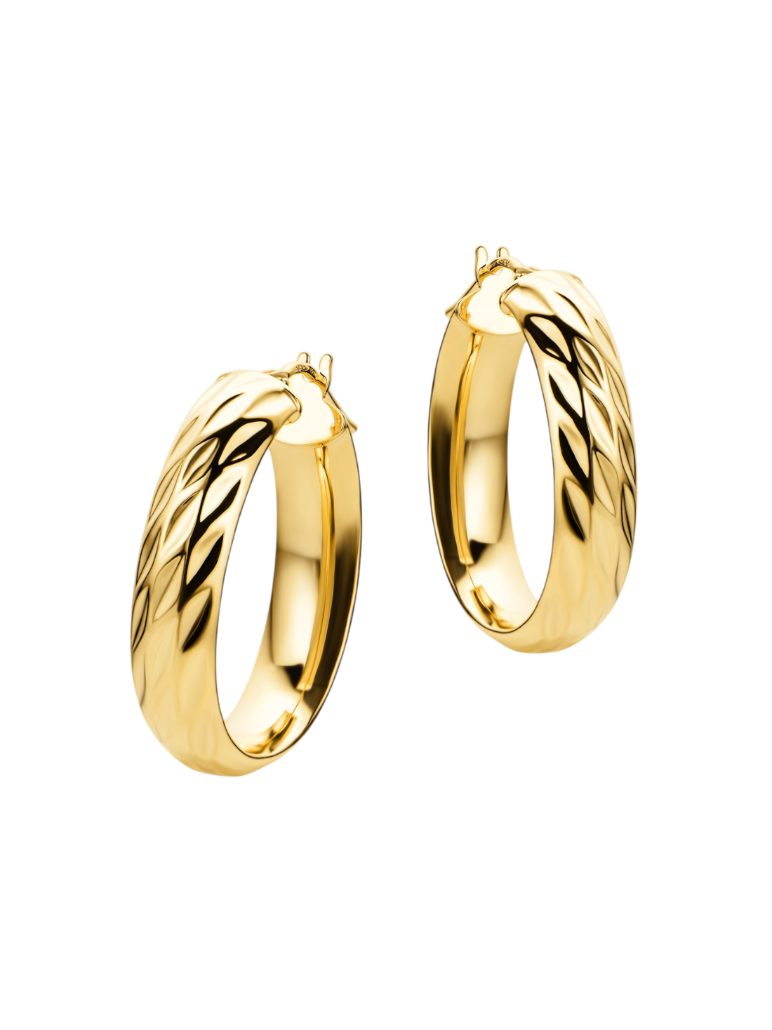 9kt Yellow Gold Hoop Earrings