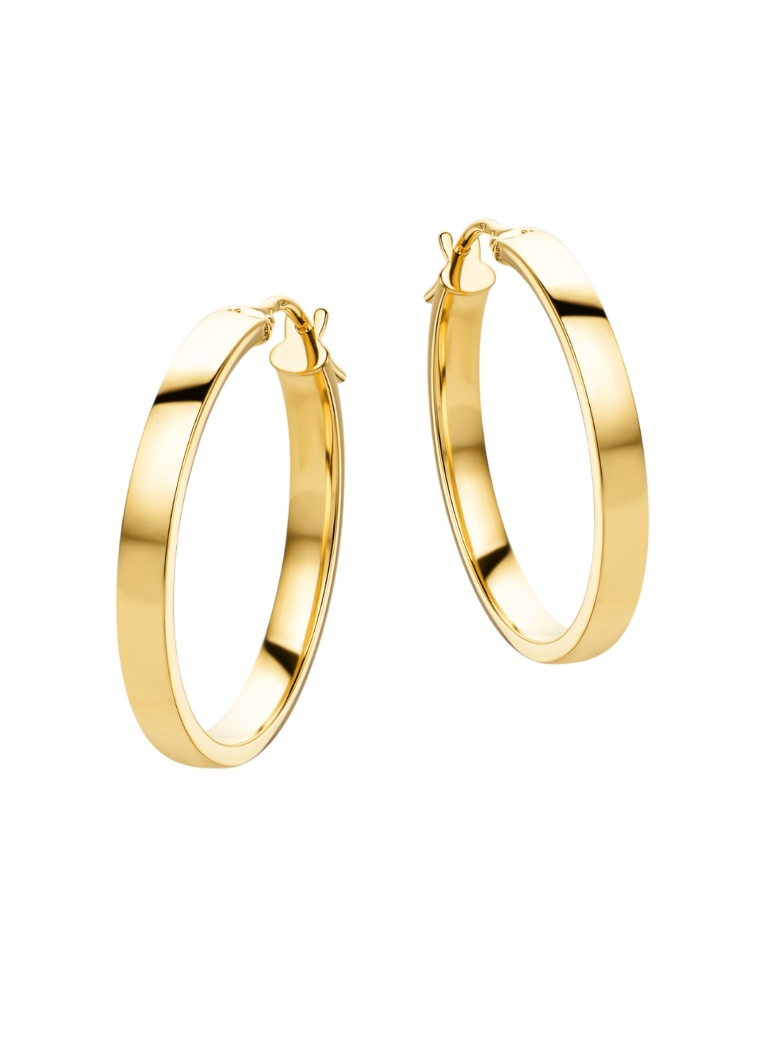 9kt Yellow Gold Hoop Earrings