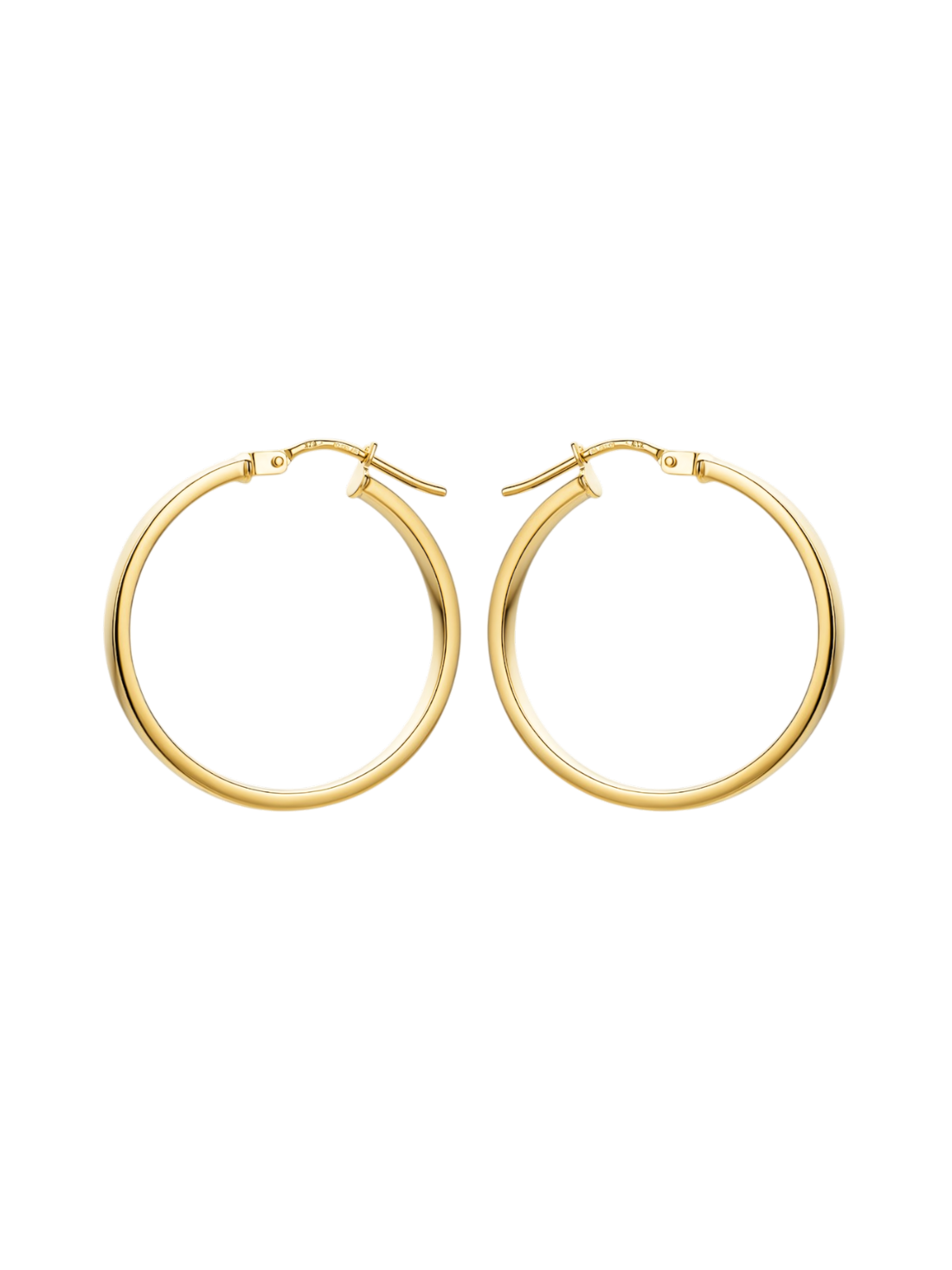 9kt Yellow Gold Hoop Earrings