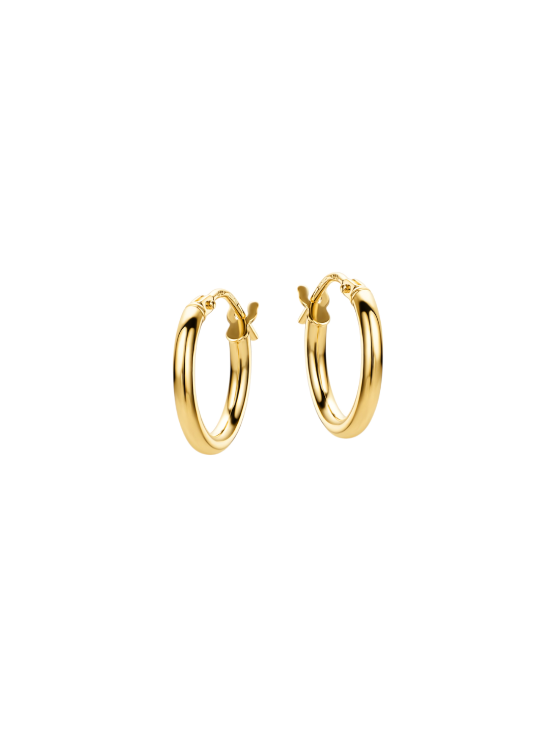 9kt Yellow Gold Hoop Earrings