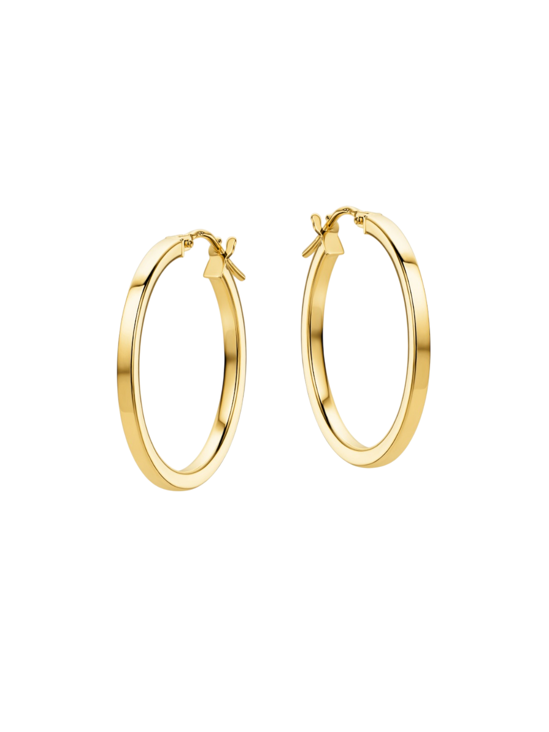 9kt Yellow Gold Hoop Earrings