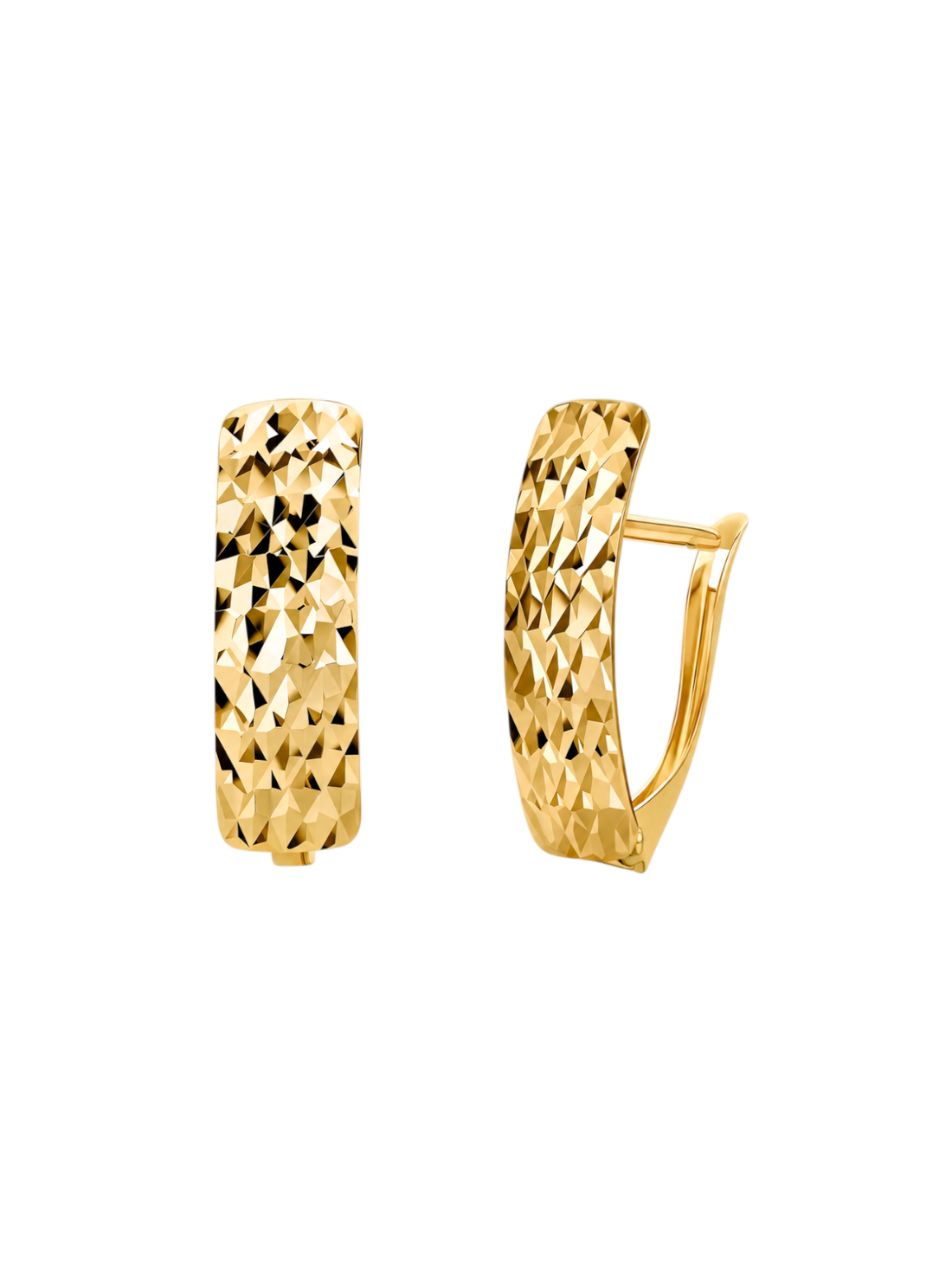 9kt Yellow Gold Hoop Earrings