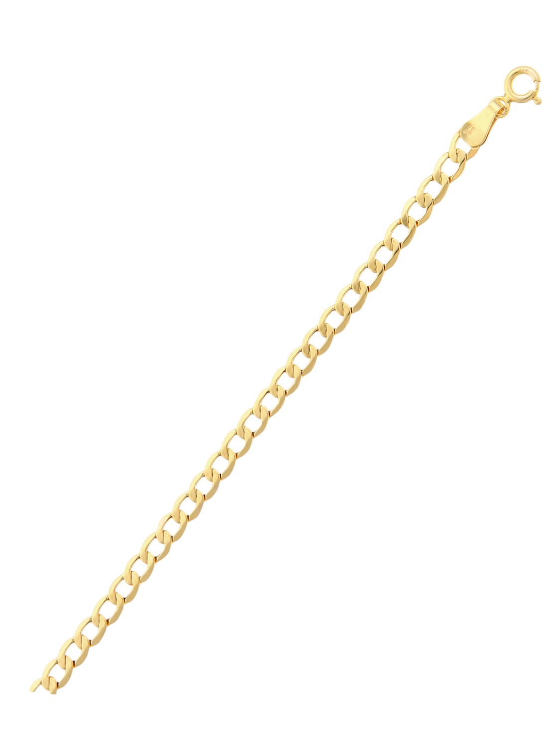 Fußkettchen aus 375 Gelbgold