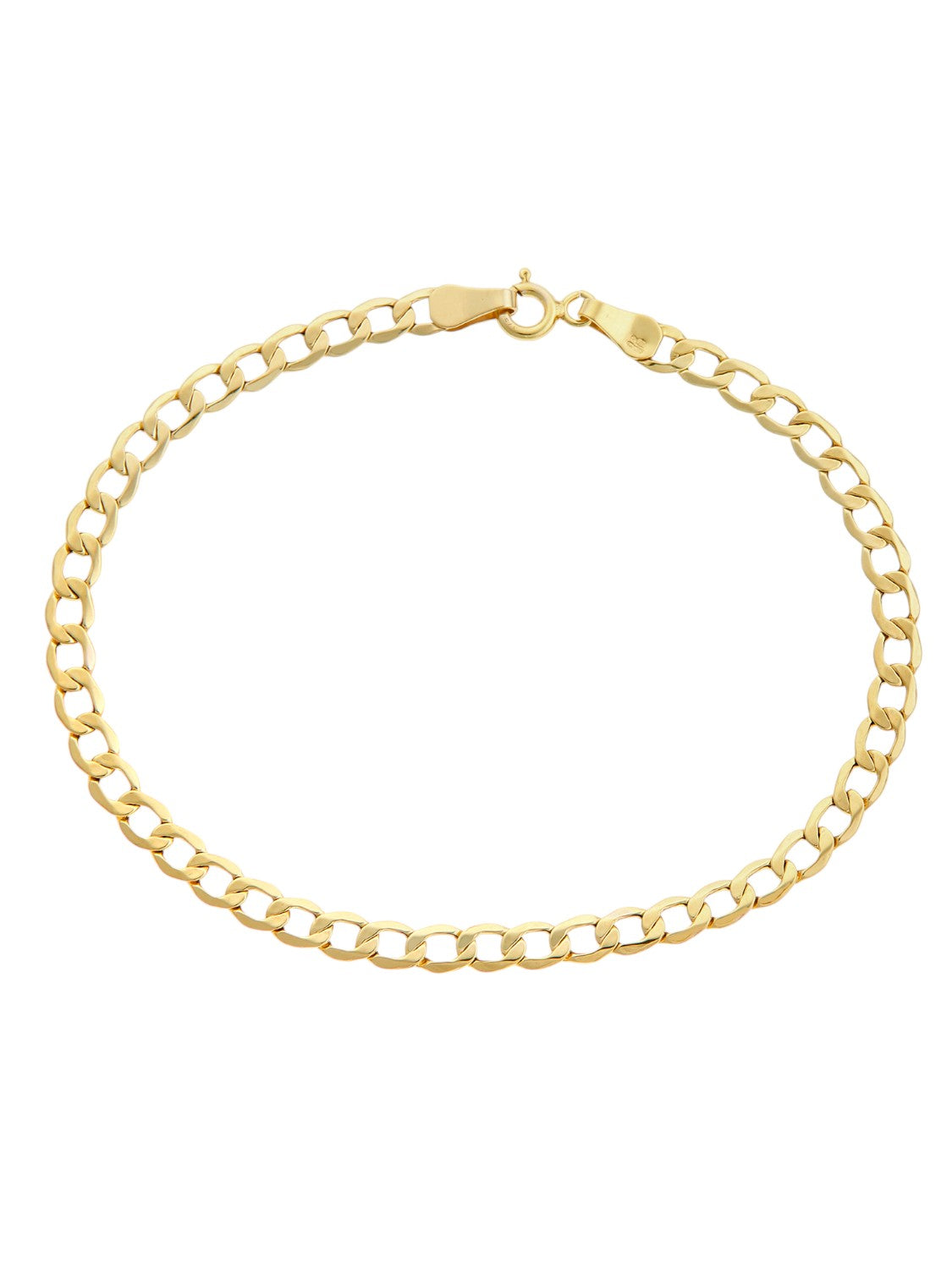 Fußkettchen aus 375 Gelbgold