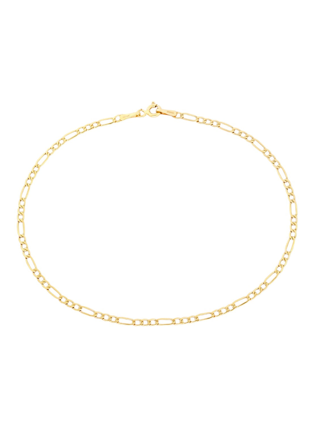 Fußkettchen aus 375 Gelbgold