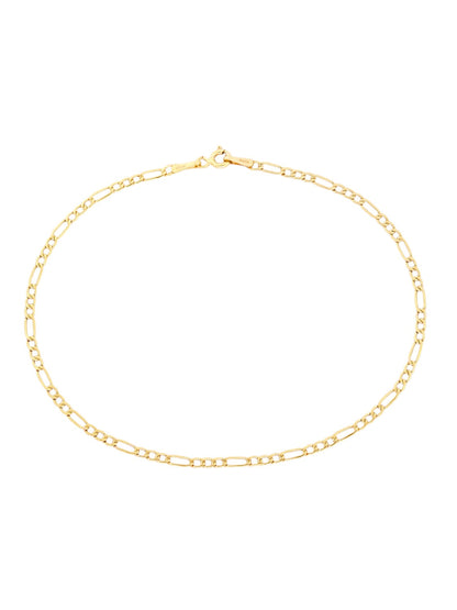 Fußkettchen aus 375 Gelbgold