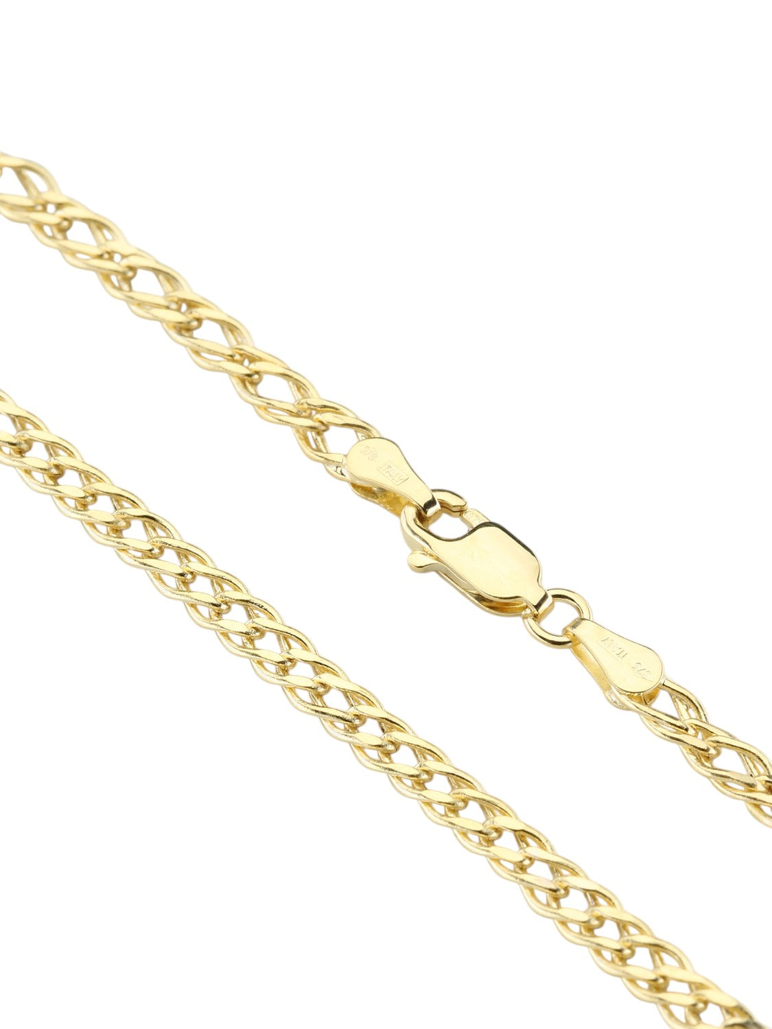 Fußkettchen aus 375 Gelbgold
