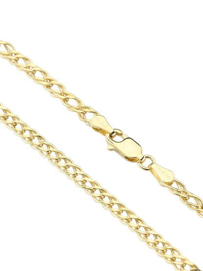Fußkettchen aus 375 Gelbgold