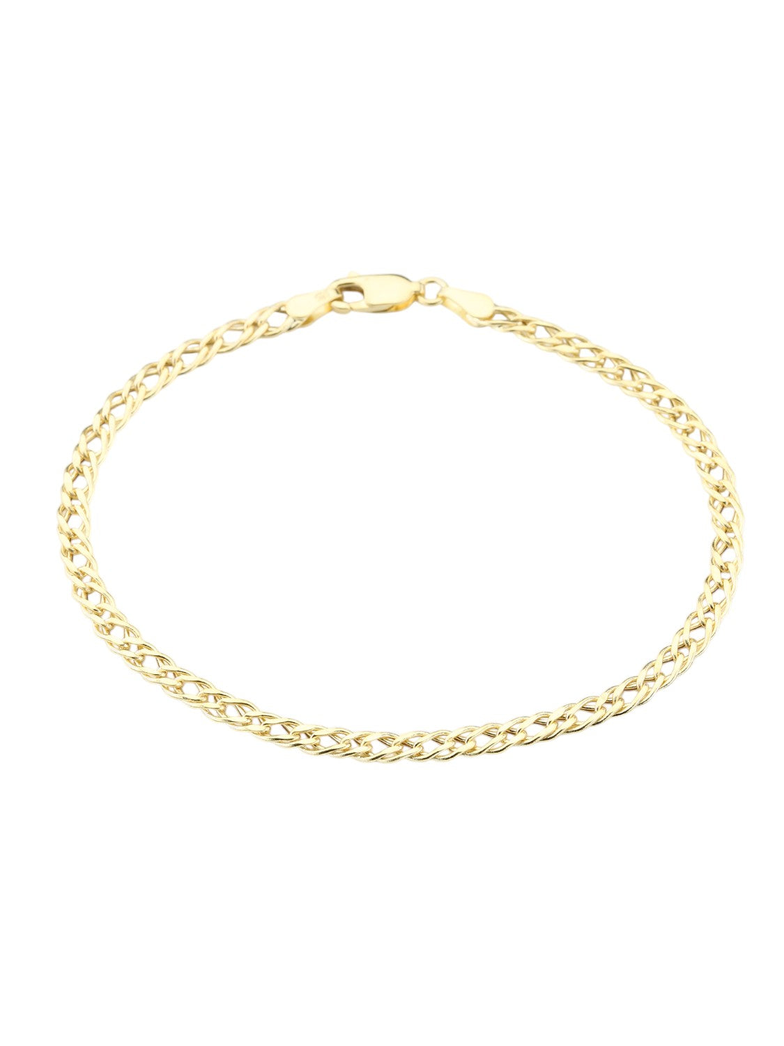 Fußkettchen aus 375 Gelbgold