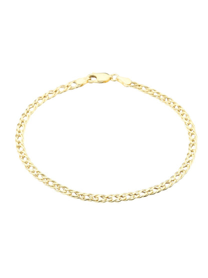 Fußkettchen aus 375 Gelbgold