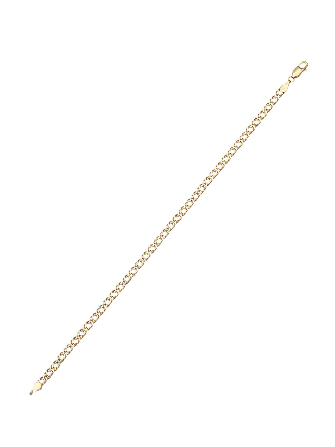 Fußkettchen aus 375 Gelbgold