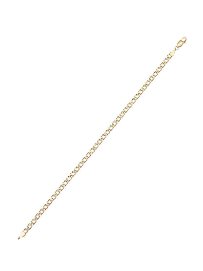 Fußkettchen aus 375 Gelbgold