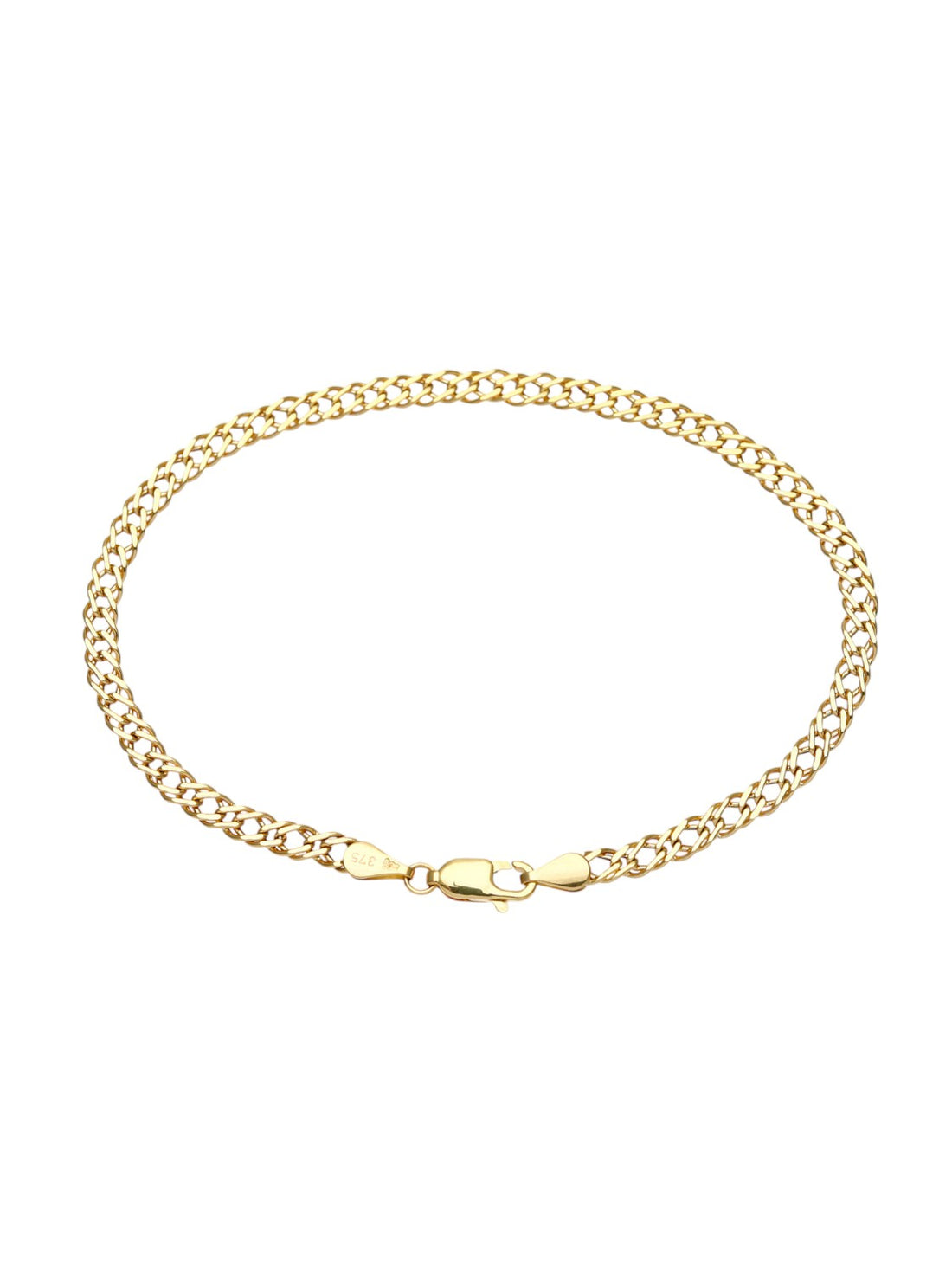 Fußkettchen aus 375 Gelbgold