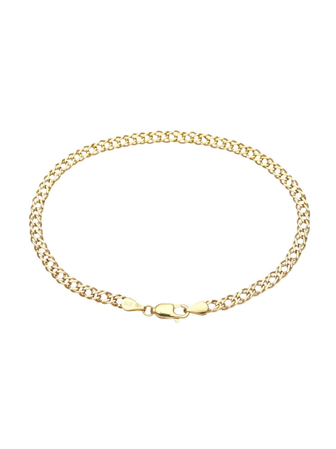 Fußkettchen aus 375 Gelbgold
