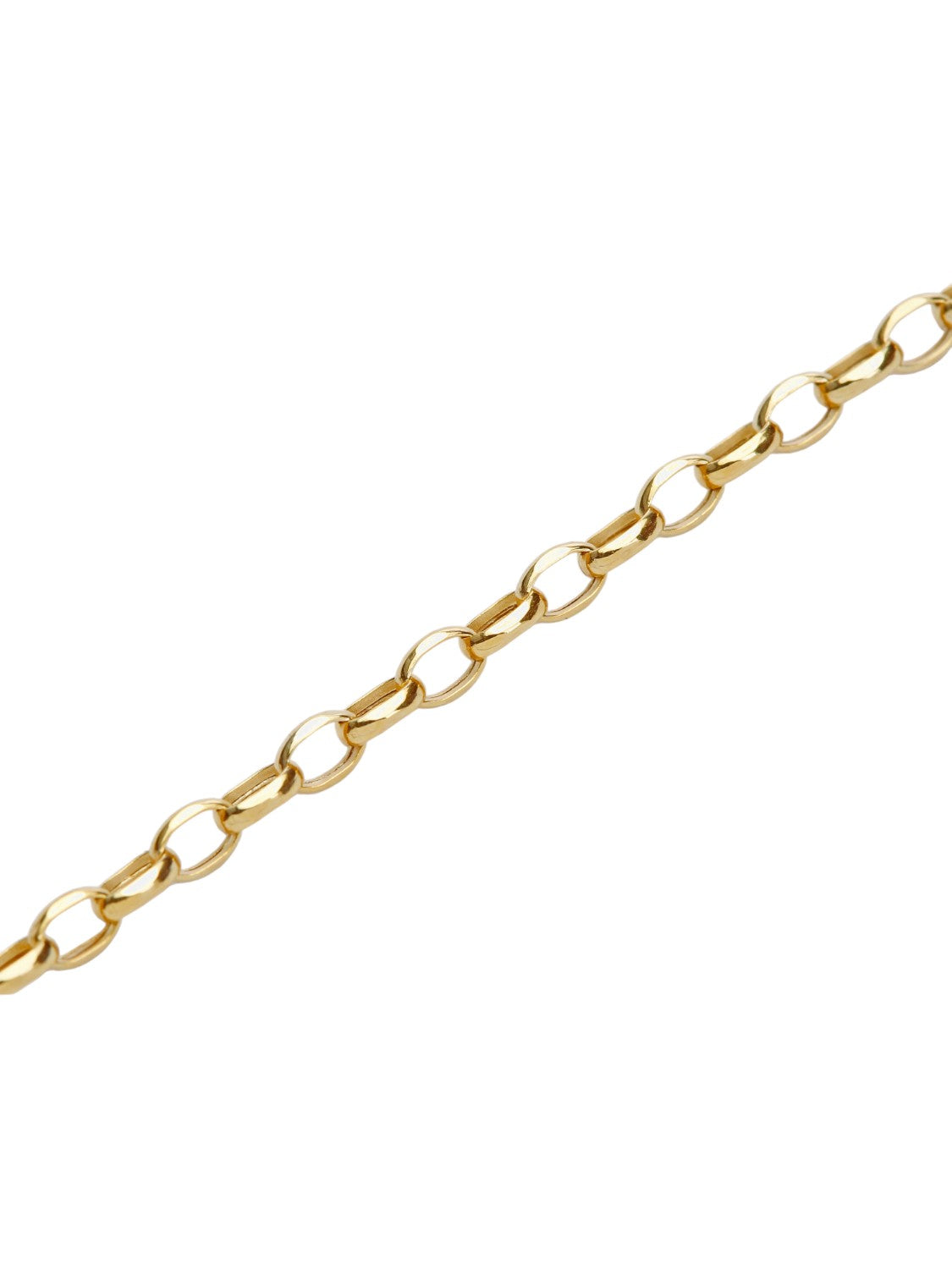 Fußkettchen aus 375 Gelbgold