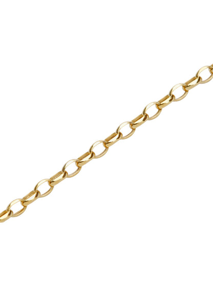 Fußkettchen aus 375 Gelbgold