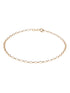 Fußkettchen aus 375 Gelbgold