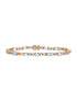 Armband aus 375 Gelbgold mit Diamant mit Topas