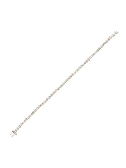 Armband aus 375 Gelbgold mit Diamant