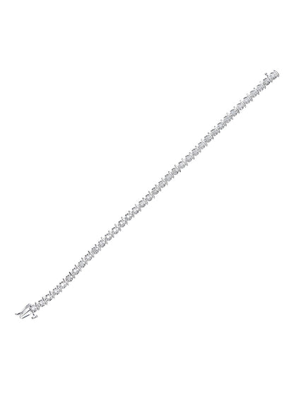 Armband aus 375 Weißgold mit Diamant