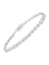 Armband aus 375 Weißgold mit Diamant