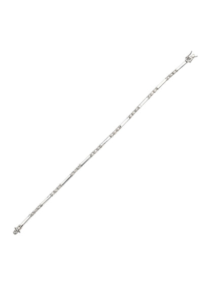 Armband aus 375 Gelbgold mit 0.25 Karat Diamant