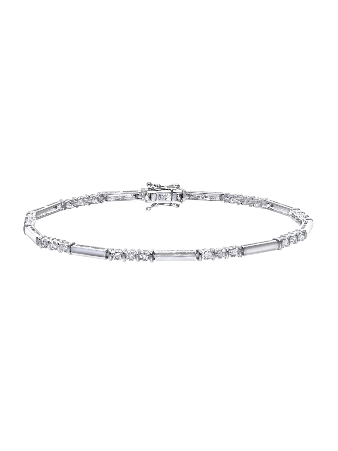 Armband aus 375 Gelbgold mit 0.25 Karat Diamant