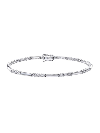 Armband aus 375 Gelbgold mit 0.25 Karat Diamant