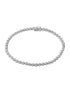 Armband aus 375 Weißgold mit 0.50 Karat Diamant