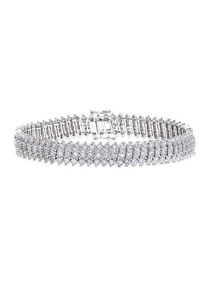 Armband aus 375 Gelbgold mit 3.00 Karat Diamant