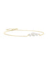 Armband aus 585 Gelbgold mit Perle