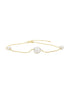 Armband aus 585 Gelbgold mit Perle