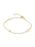 Armband aus 375 Gelbgold für Kinder