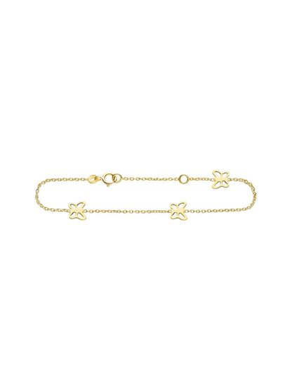Armband aus 375 Gelbgold für Kinder