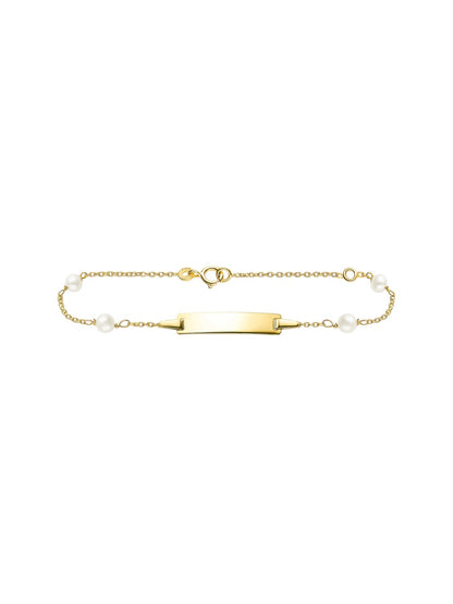Armband aus 375 Gelbgold für Kinder