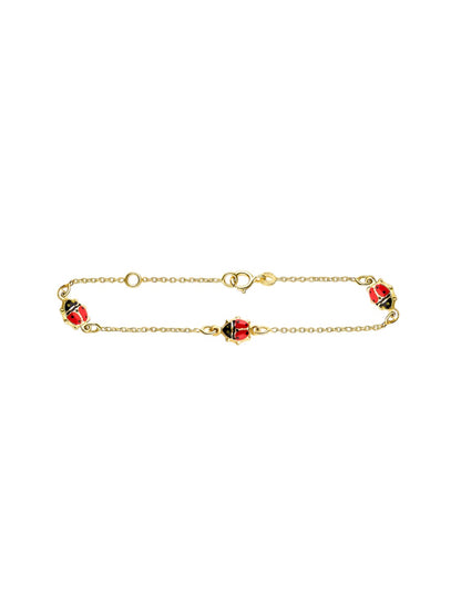 Armband aus 375 Gelbgold für Kinder