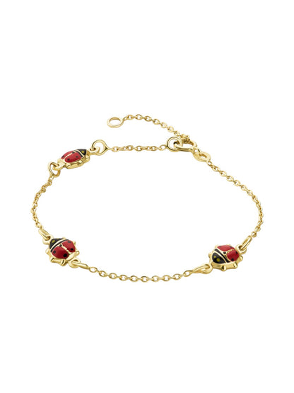 Armband aus 375 Gelbgold für Kinder