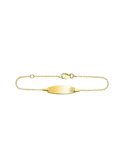 Armband aus 375 Gelbgold für Kinder